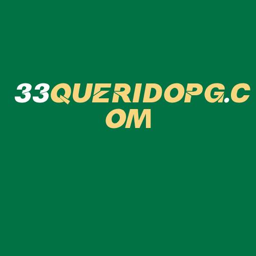 Logo da 33QUERIDOPG